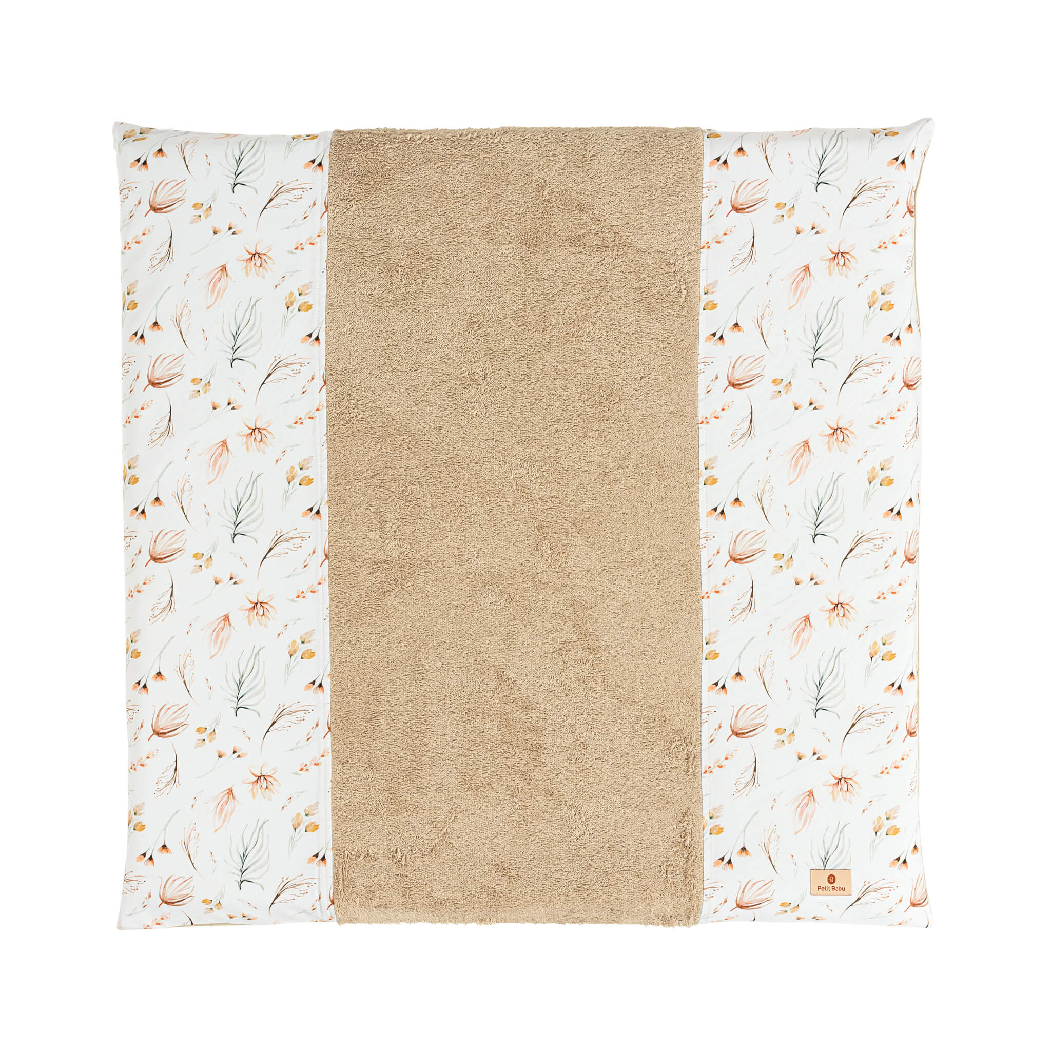Wickelauflage mit Bezug - Wilde Blumen