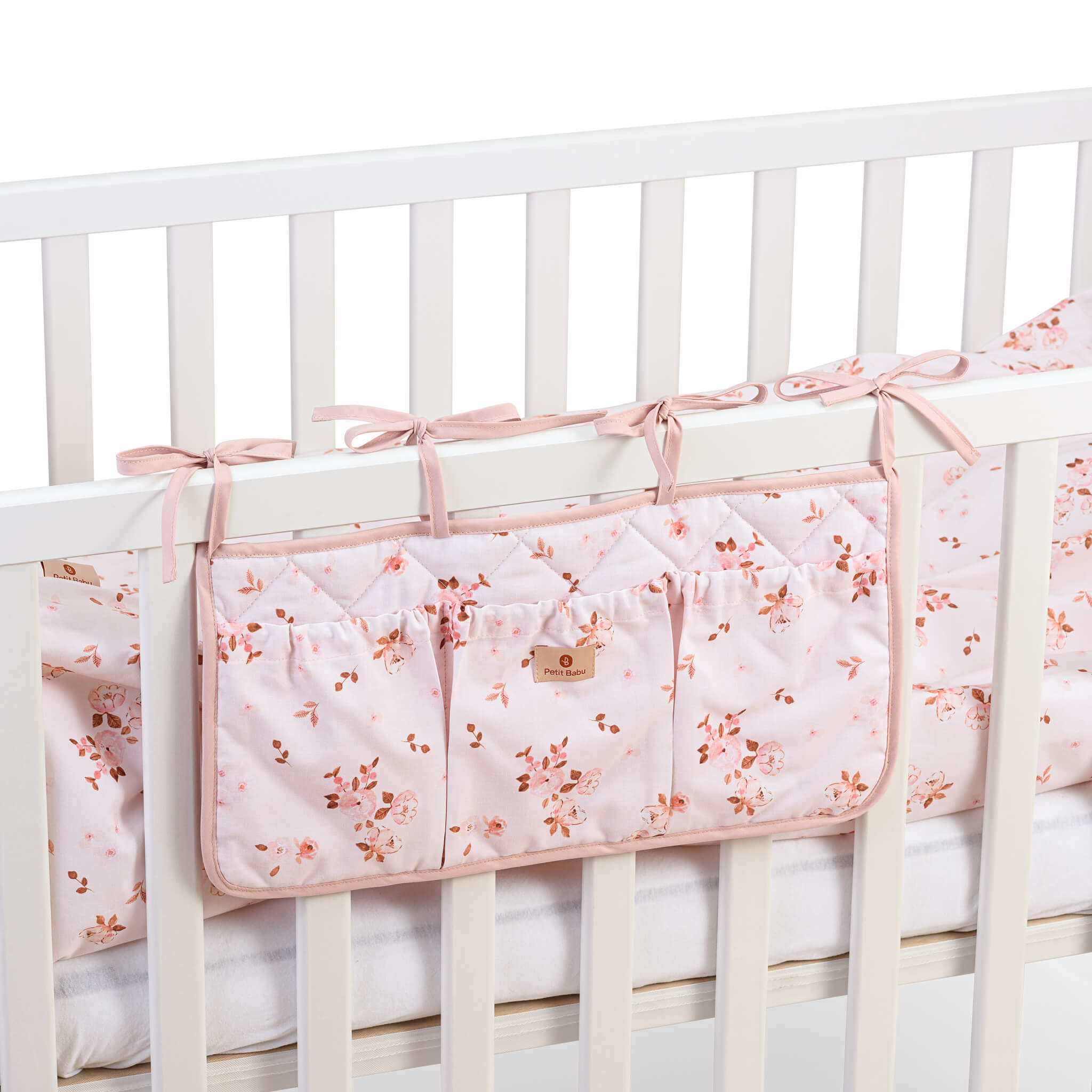 Pink-flowers-bed-pocket-PetitBabu
