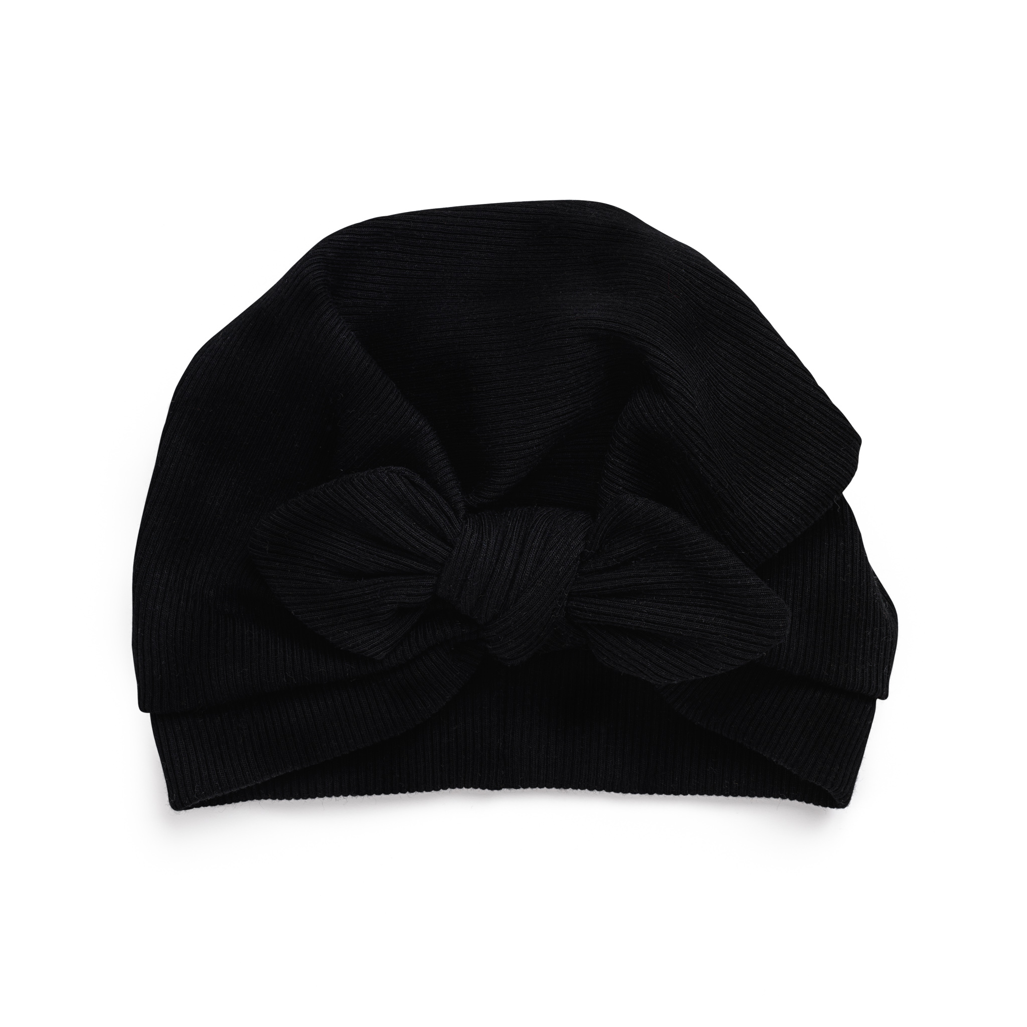 Turbanmütze - schwarz