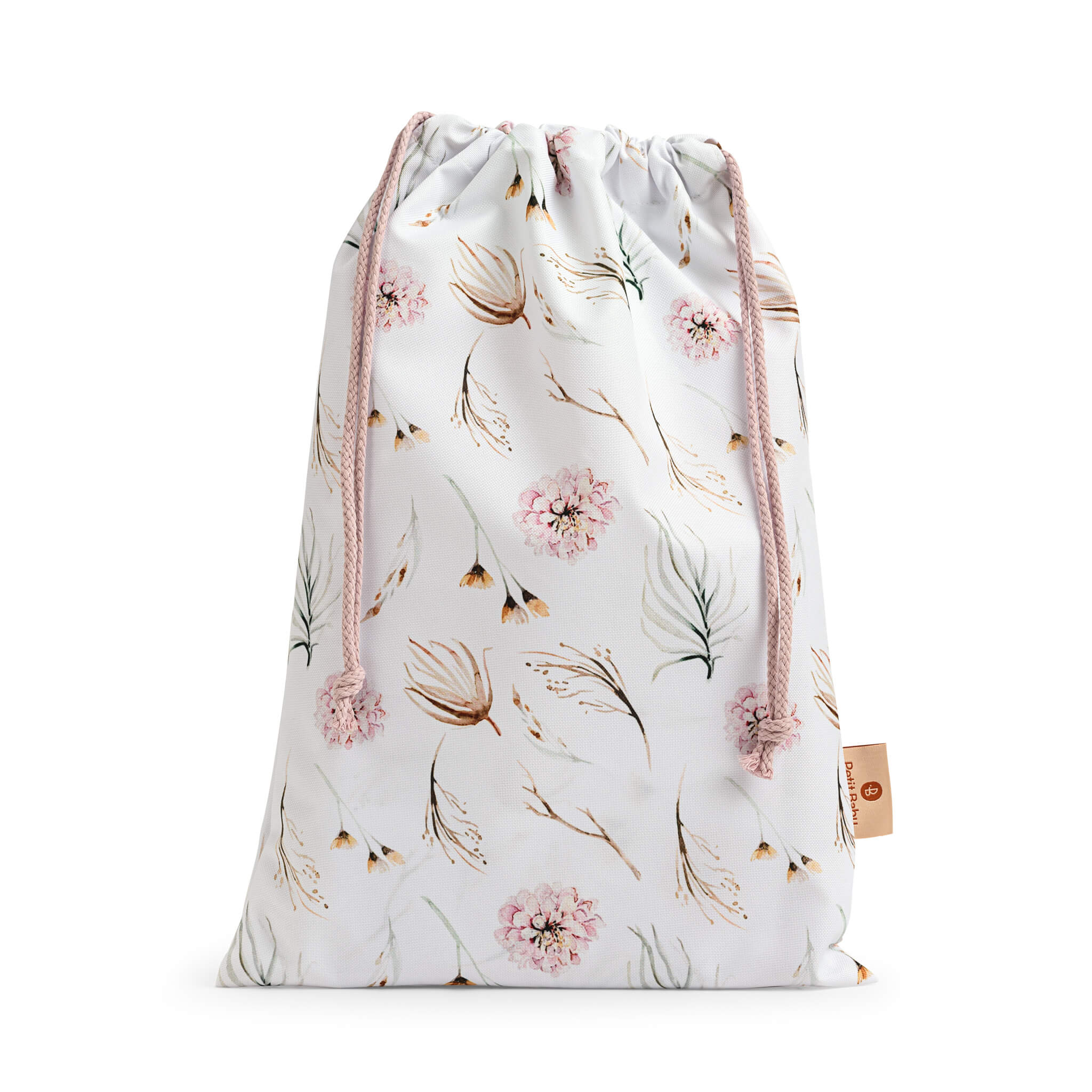 Baby Pflege Set - 4tlg - Rosa Blumen