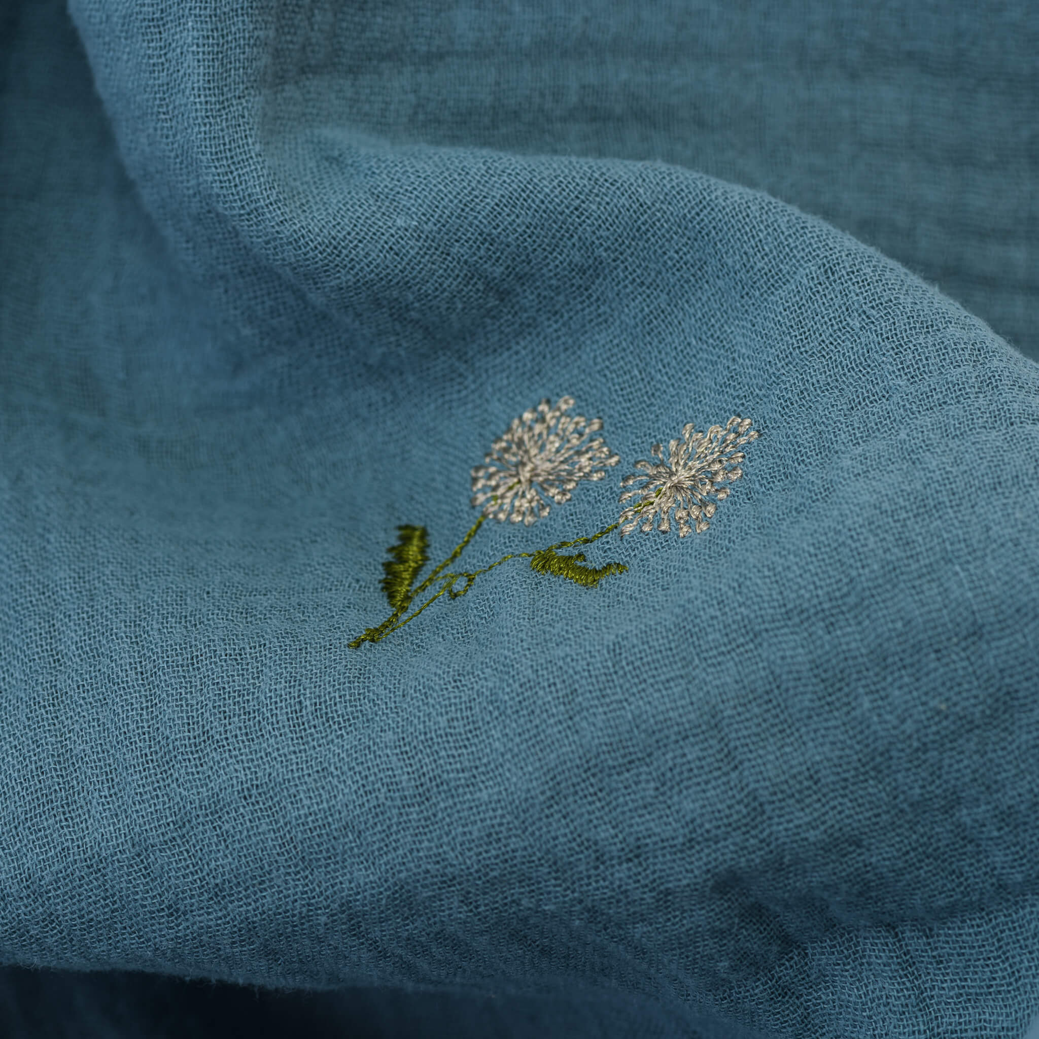 Stillschal  - Blau