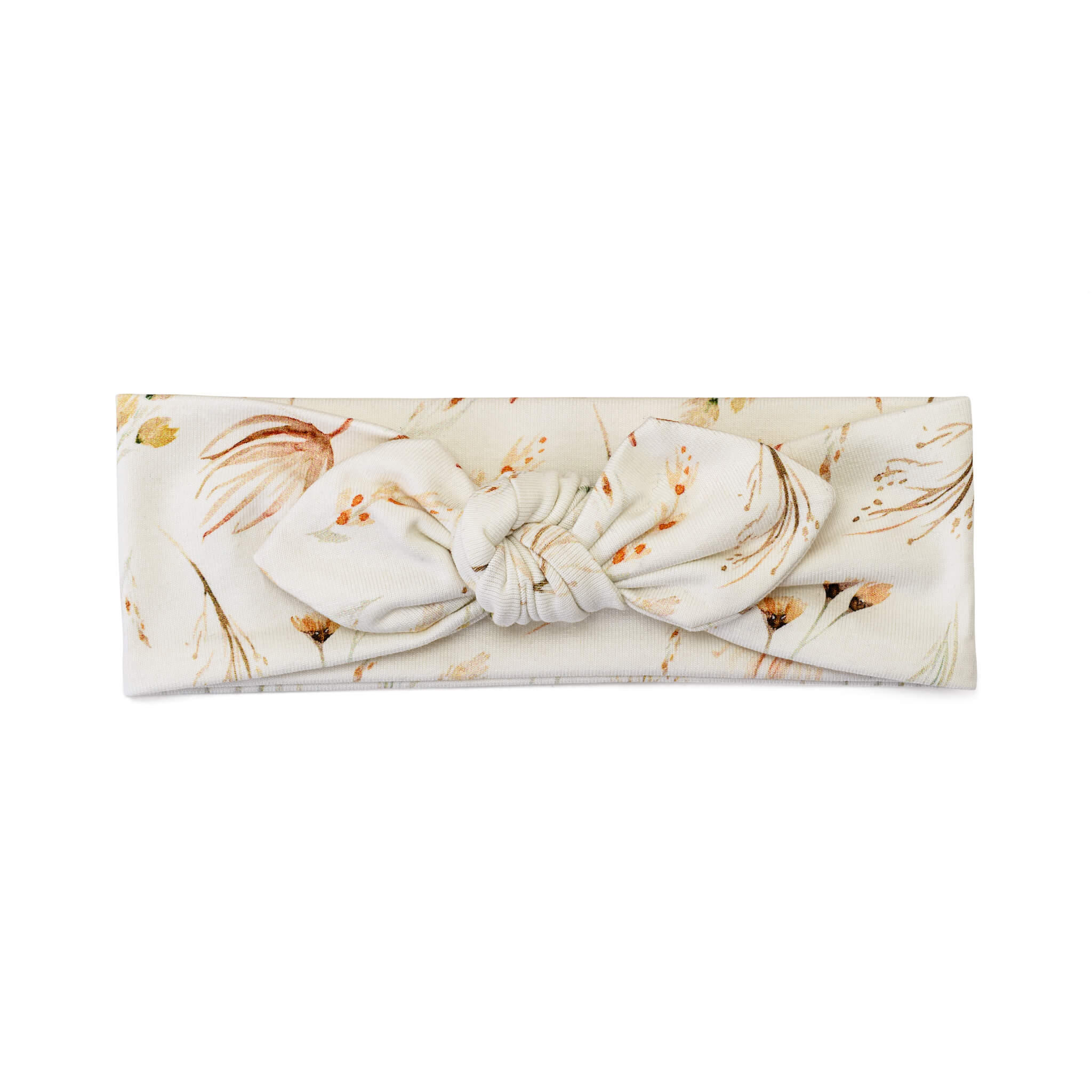 Stirnband mit Schleife - Wilde Blumen