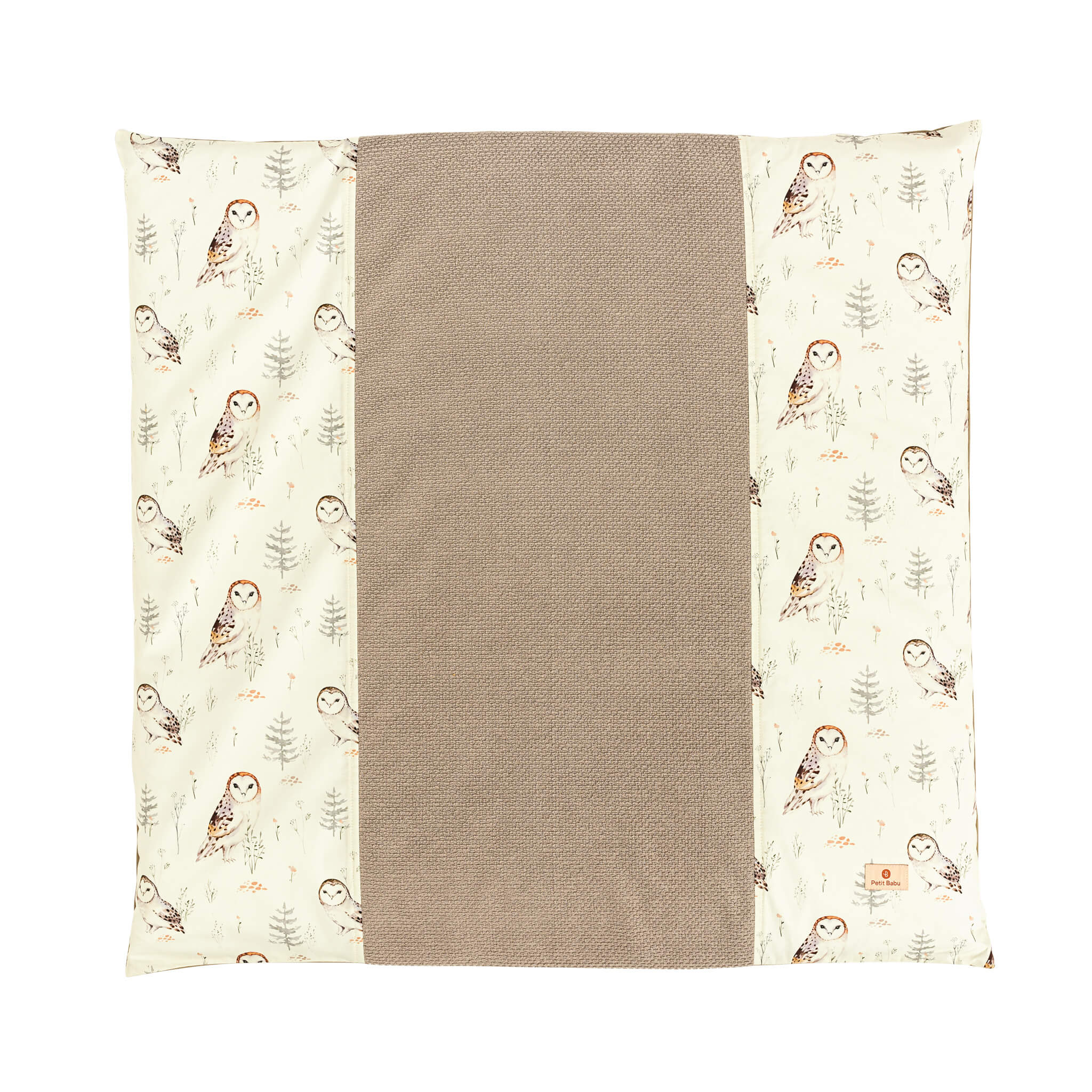 Wickelauflage mit Bezug - Eule