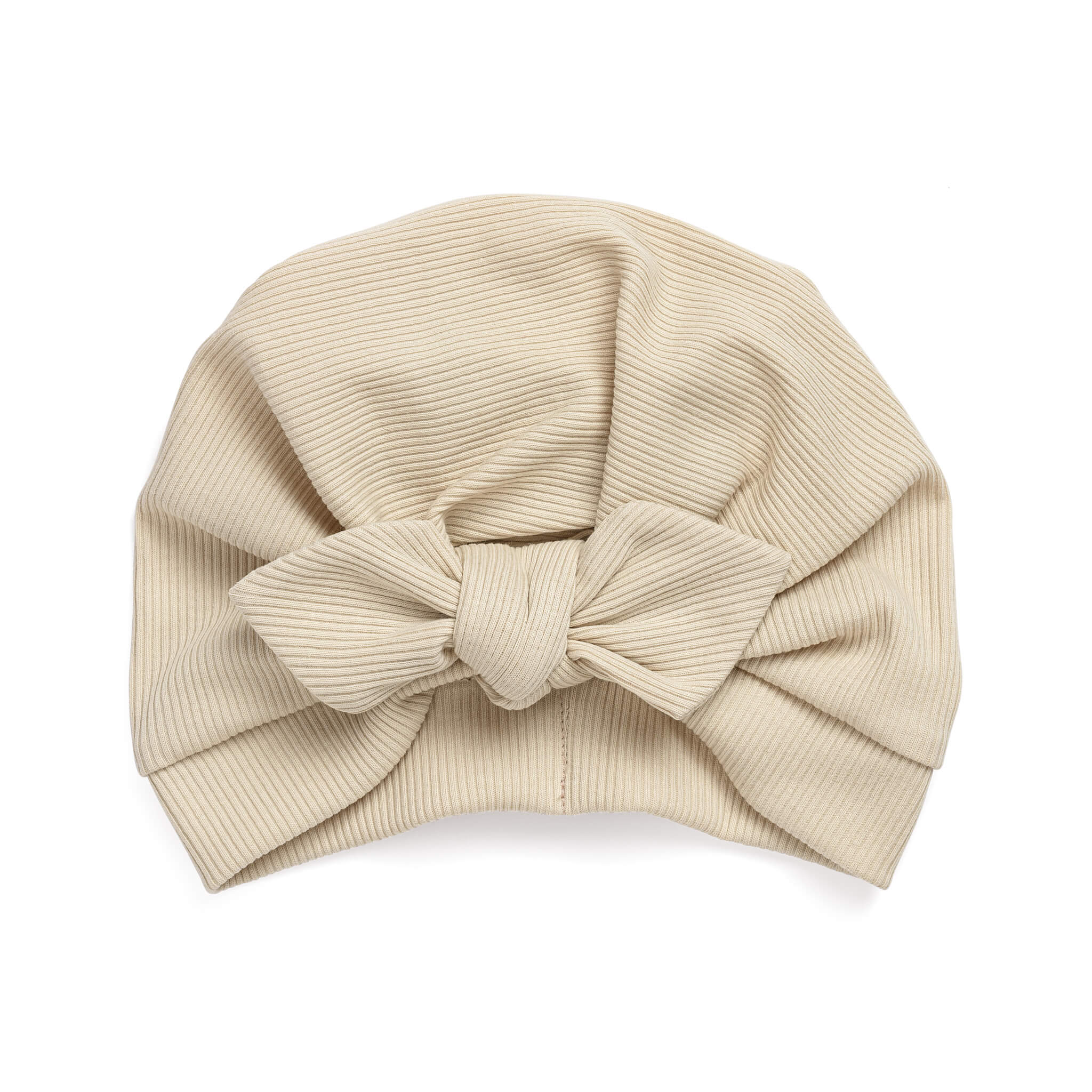 Turbanmütze - beige